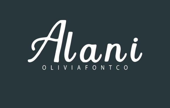 Alani: A Handwritten Typeface for Editorial Design