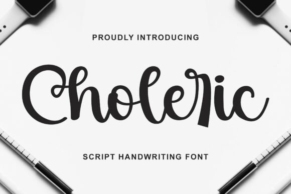 Choleric Typeface: Elevating Handmade Brand Identity with Vintage Script