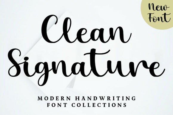 Clean Signature: The Modern Script Font for Scroll-Stopping Visuals