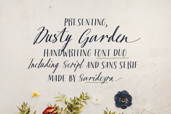 Dusty Garden: The Perfect Typeface for Polished Brand Identity