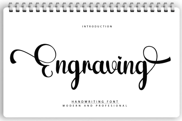 Engraving: The Premium Handwritten Font for Modern Web Design