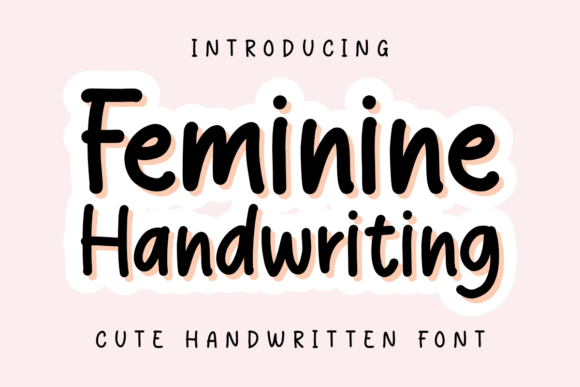 Feminine Handwriting: The Perfect Typeface to Elevate Your Brand