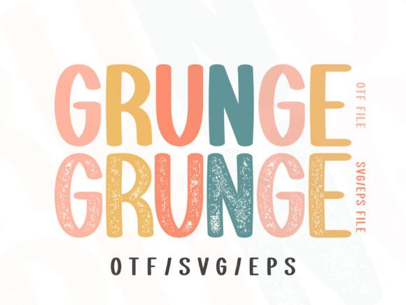 Grunge Typeface: Adding Handwritten Edge to Modern Web Design