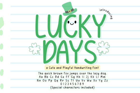 Lucky Days Typeface: Elevating Handmade Brand Identity