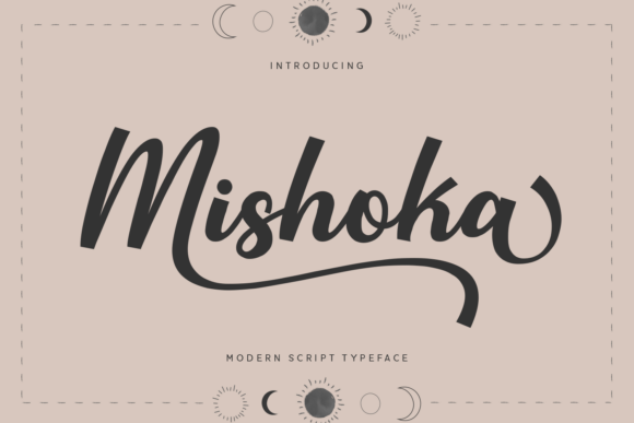 Mishoka Font Review: A Bold Script for Modern Branding