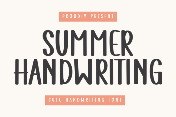 Summer Handwriting: The Perfect Typeface for Branding Your Small Business