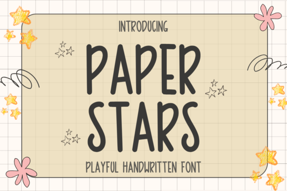 Why Paper Stars Is the Perfect Typeface for Campaign Visuals