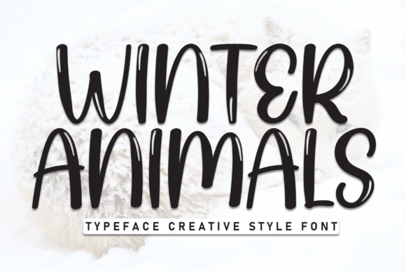 Winter Animals: An Elegant Script Font for Refined Brand Identity